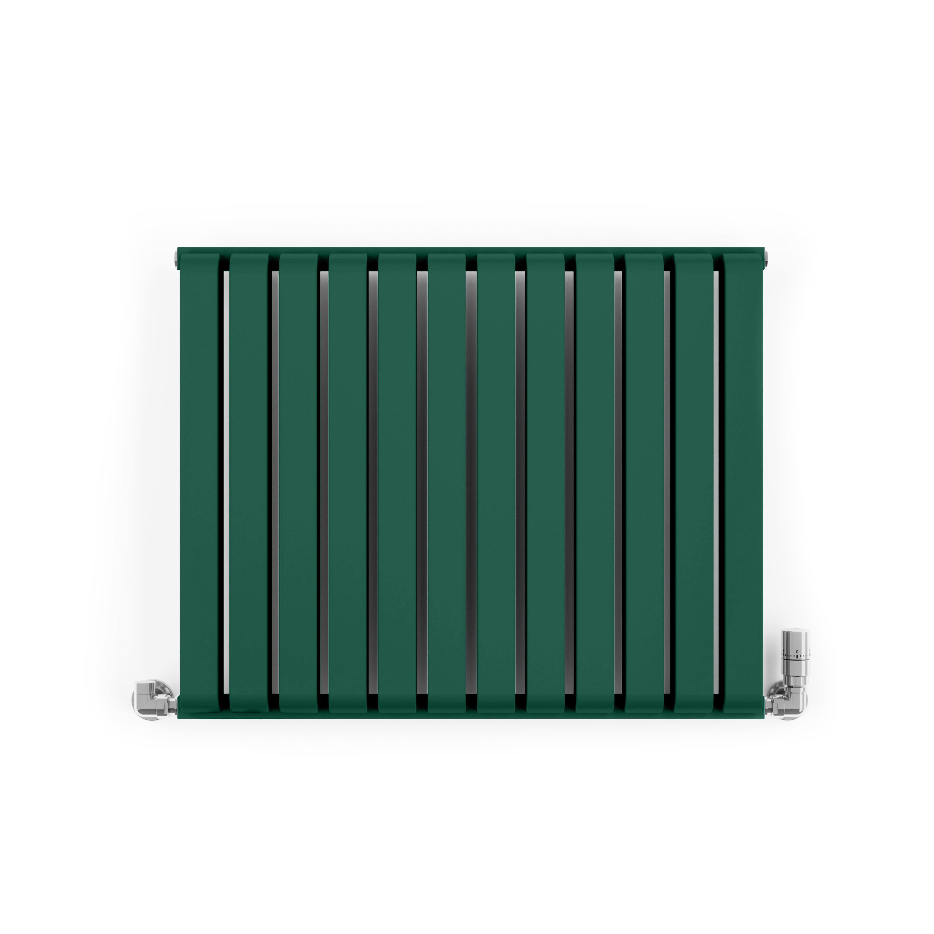 Terma Warp Room Green Hydronic Horizontal Designer 2960BTU Radiator, (W ...