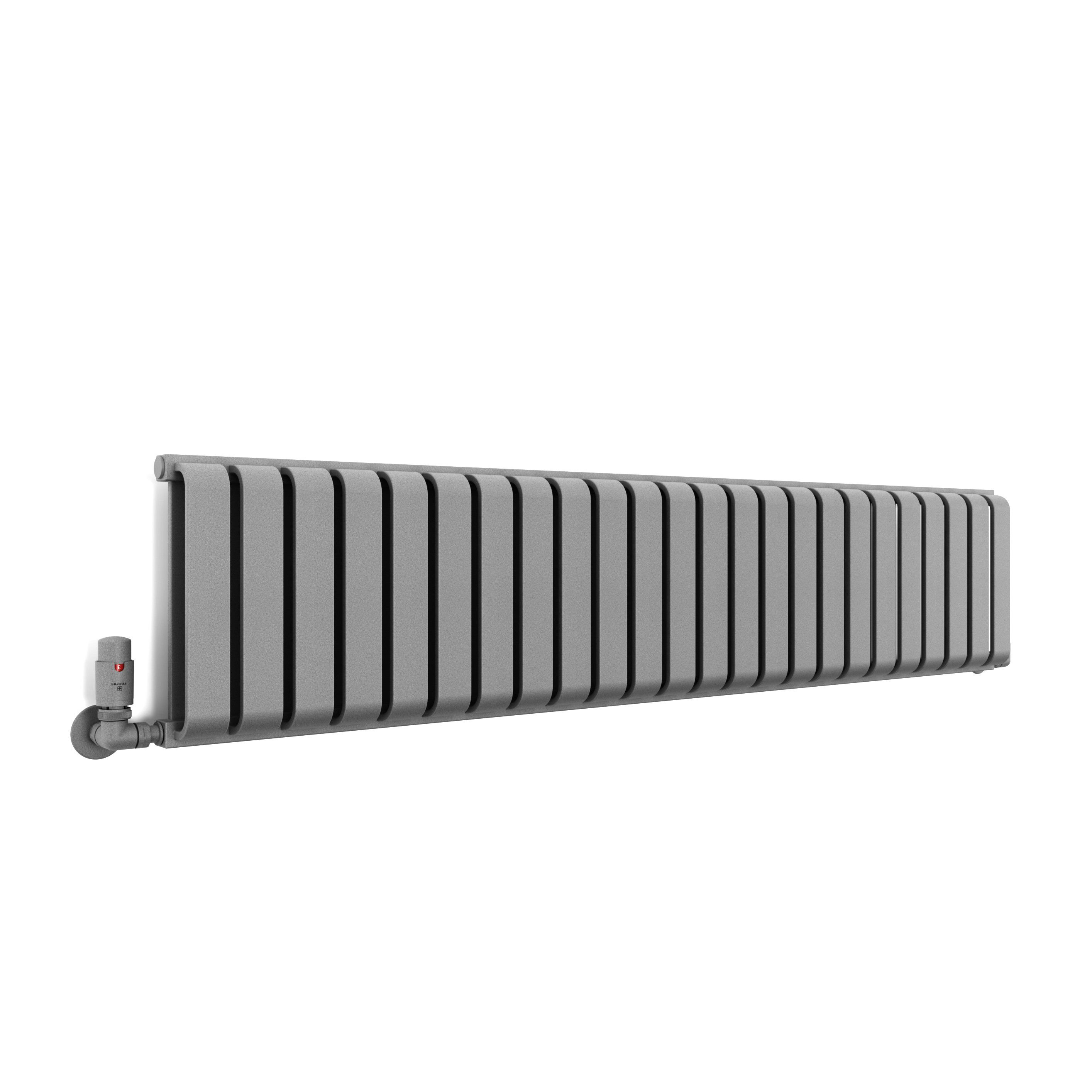 Terma Warp Room Salt n Pepper Hydronic Horizontal Designer 3317BTU ...
