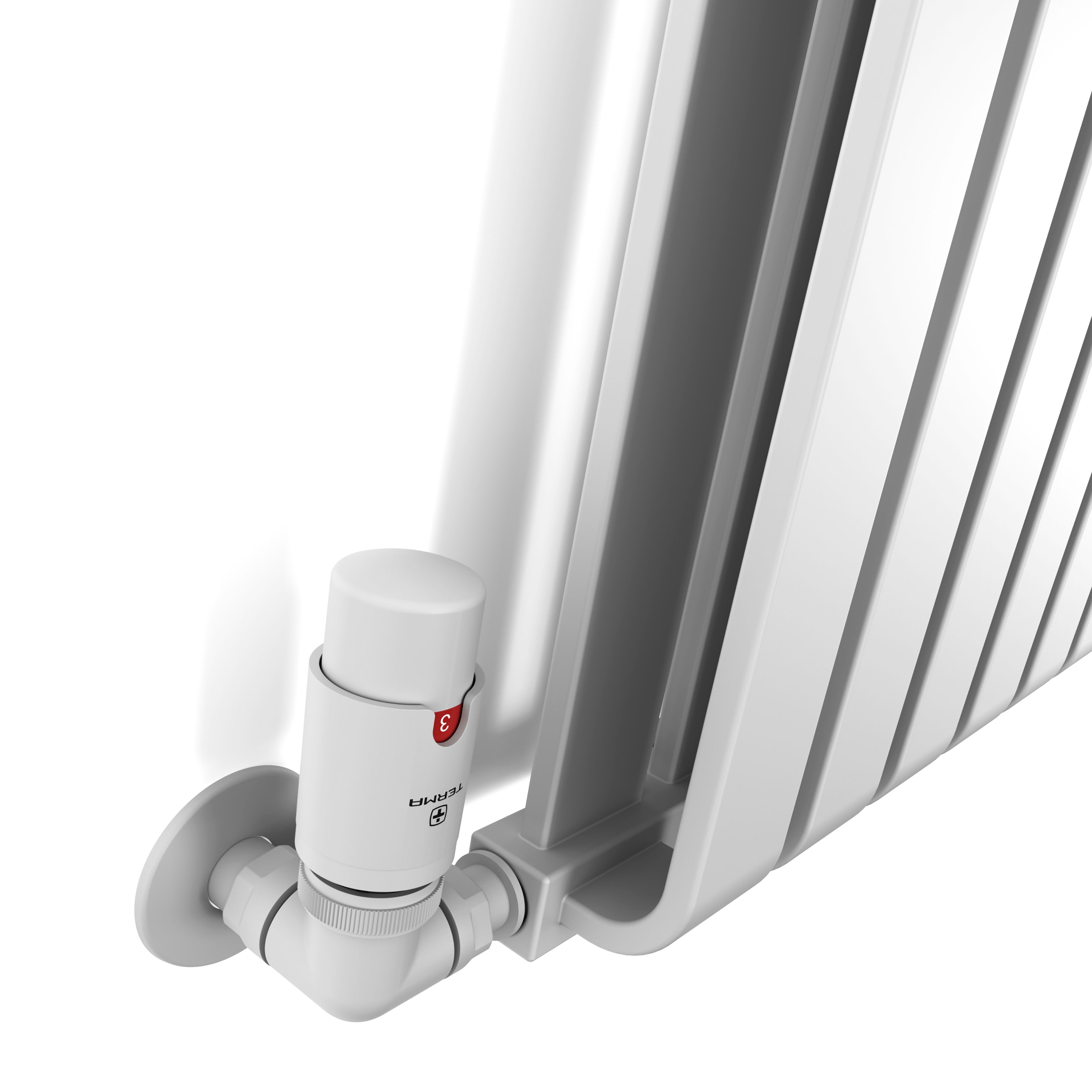 Terma Warp Room Soft White Hydronic Horizontal Designer 3945BTU ...