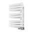 Terma Warp S T-Rail White Flat Towel warmer (W)500mm x (H)655mm