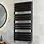 Terma Warp T Bold Black Flat Towel warmer (W)500mm x (H)1110mm