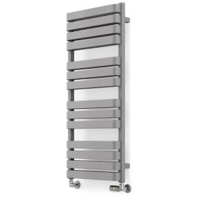 Grey towel radiator b&q new arrivals