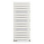 Terma Warp T Bold White Flat Towel warmer (W)500mm x (H)1110mm