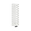 Terma White RAL 9016 0.51W Flat Towel warmer (W)465mm x (H)1244mm