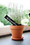 Terracotta Circular Plant pot (Dia)27.3cm