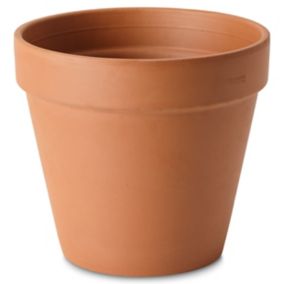Terracotta Circular Plant pot (Dia)35.7cm