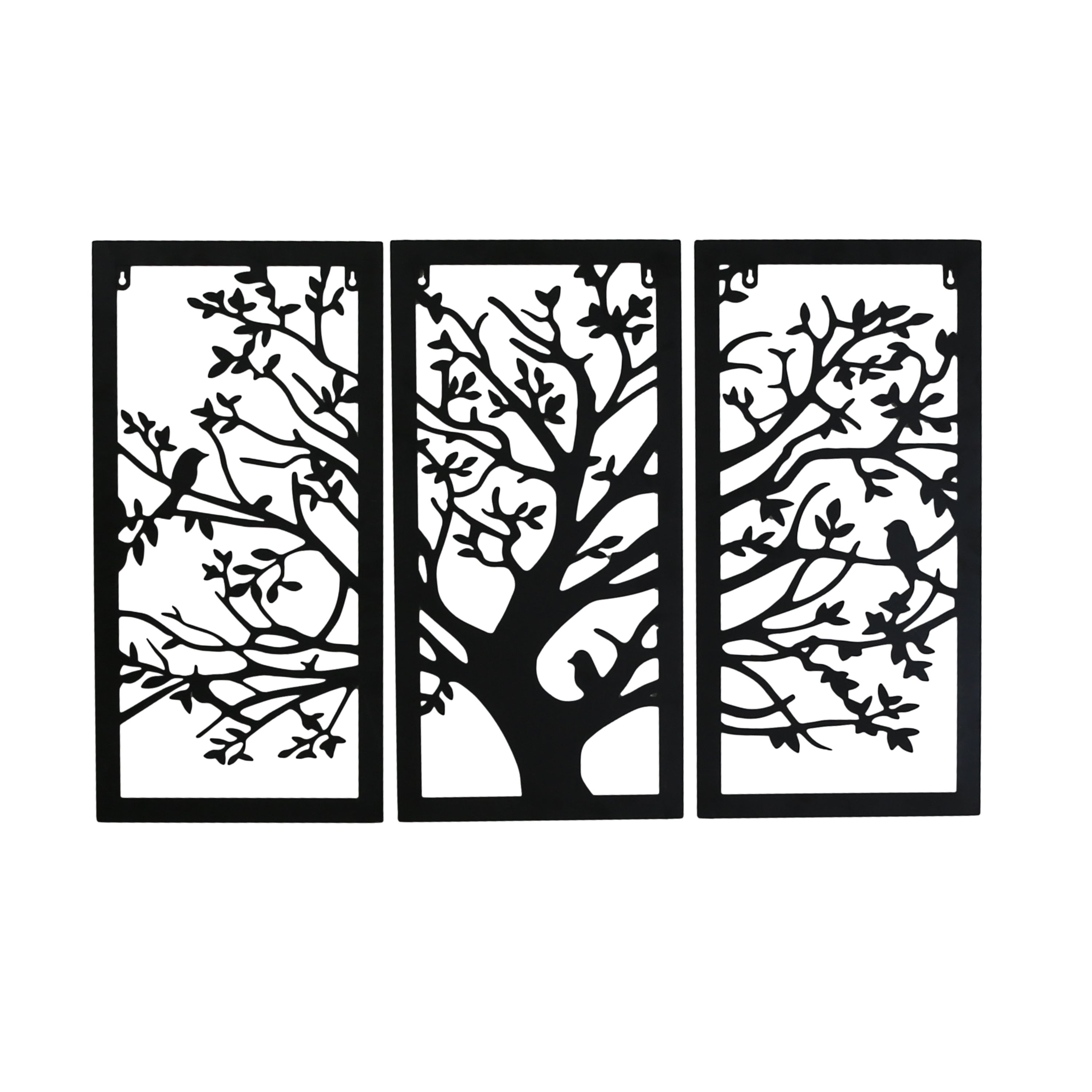 Terrastyle Black Metal Tree Garden ornament (H)0.05cm | DIY at B&Q