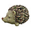 Terrastyle Brown Hedgehog Garden ornament (H)17.5cm