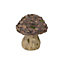 Terrastyle Brown Mushroom Garden ornament (H)21cm