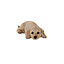Terrastyle Cream Resin Labrador puppy Garden ornament (H)9cm