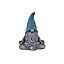 Terrastyle Grey, Blue Polystone Gnome Garden ornament (H)43cm