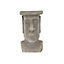 Terrastyle Grey Easter island head Garden ornament (H)48.5cm