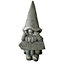 Terrastyle Grey Gnome Garden ornament (H)47.5cm