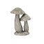 Terrastyle Grey Resin Mushroom Garden ornament (H)37cm
