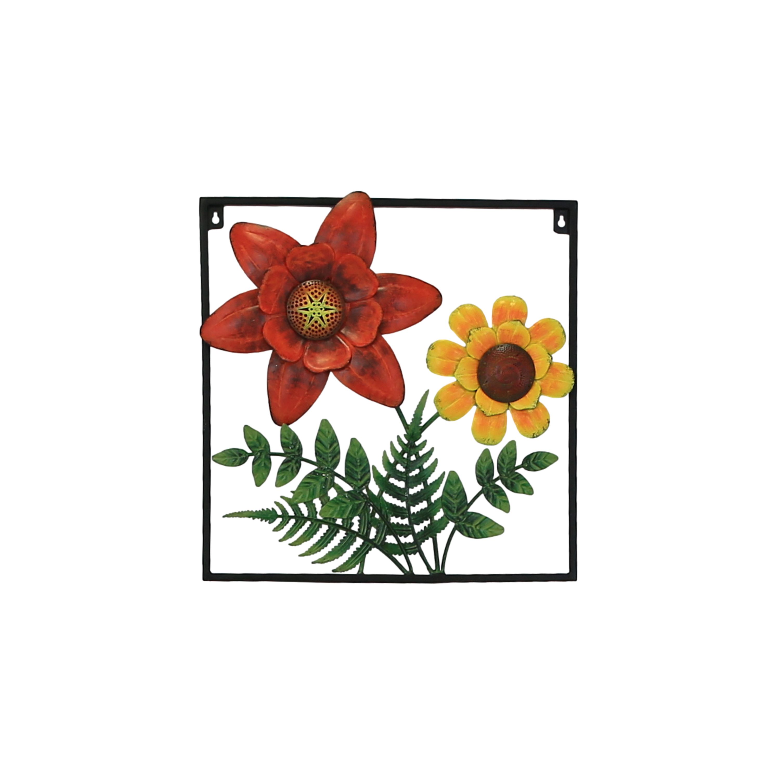 Terrastyle Multicolour Metal Flower Garden ornament (H)0.4cm