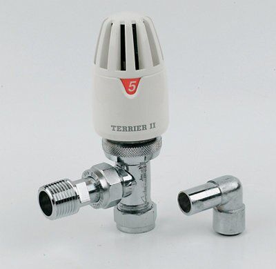 Terrier 662001 Angled Thermostatic Radiator valve