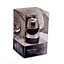 Terrier Decor 632360 Black Chrome-plated Angled Thermostatic Radiator valve
