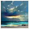 The Art GroupWest Coast Blue Canvas art (H)400mm (W)400mm