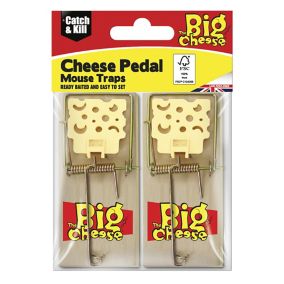 The Big Cheese Mouse trap, Pair of 2 (H)25mm (W)46mm