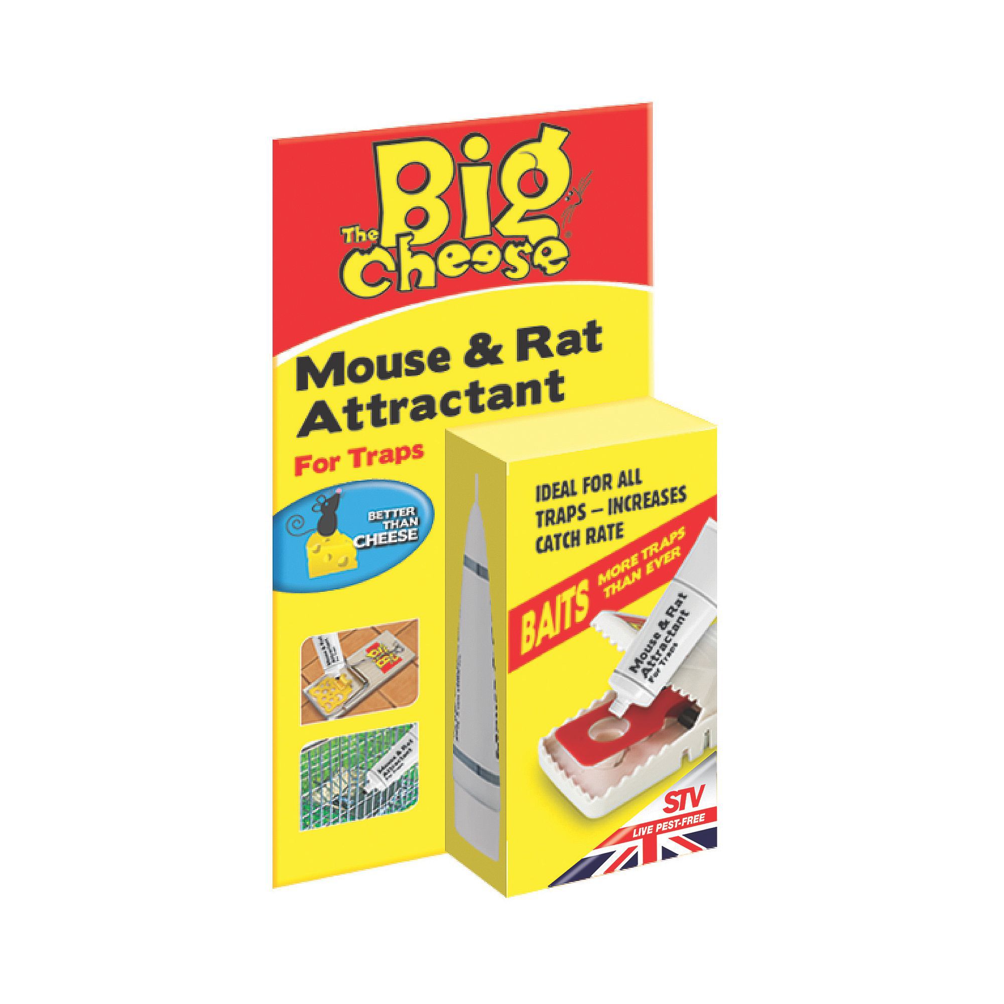 The Big Cheese Rodents Attractant, 50g DIY at B&Q