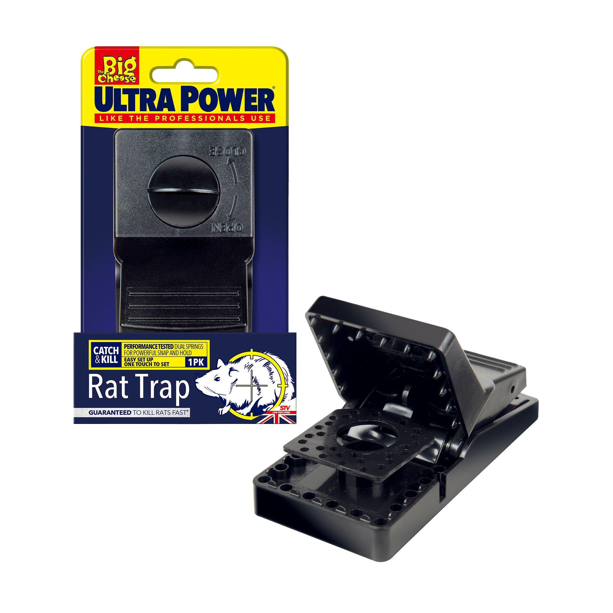 Ultra Power All-Metal Selfset Mouse Traps - Twin Pack - The Big Cheese  Official Manufacturer