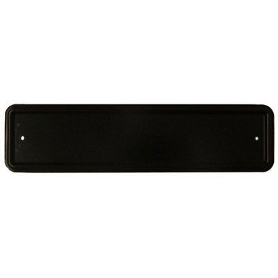 The House Nameplate Company Black Aluminium Door plate (W)315mm