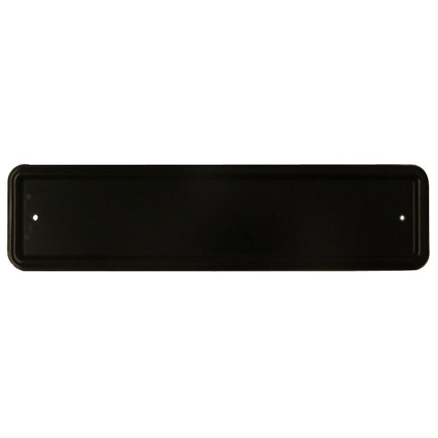 The House Nameplate Company Black Aluminium Door plate (W)440mm