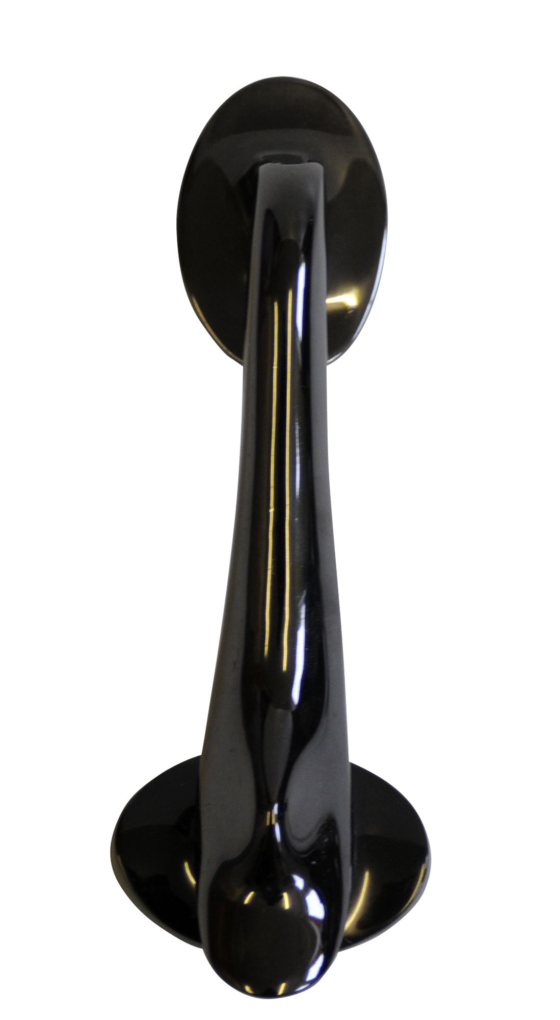 The House Nameplate Company Black Nickel effect Metal Contemporary Door knocker