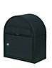 The House Nameplate Company Black Steel Post box, (H)380mm (W)330mm