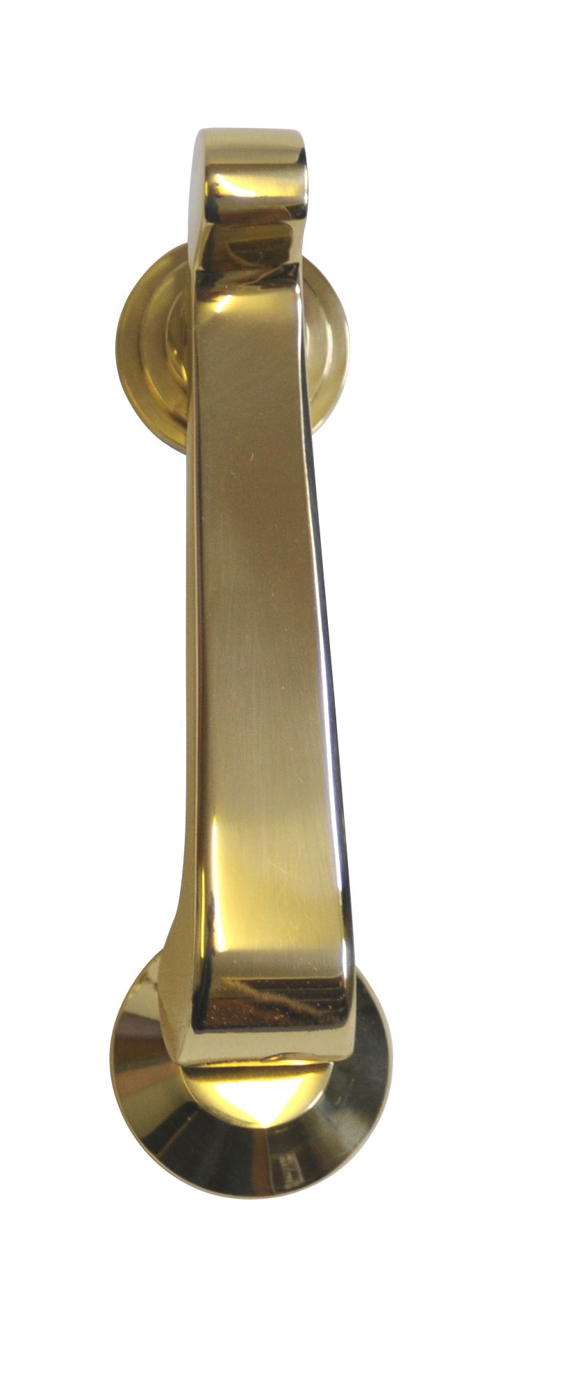 The House Nameplate Company Brass effect Metal Classic Door knocker