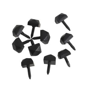 The House Nameplate Company Iron Stud (L)0.01m (Dia)10mm, Pack of 10