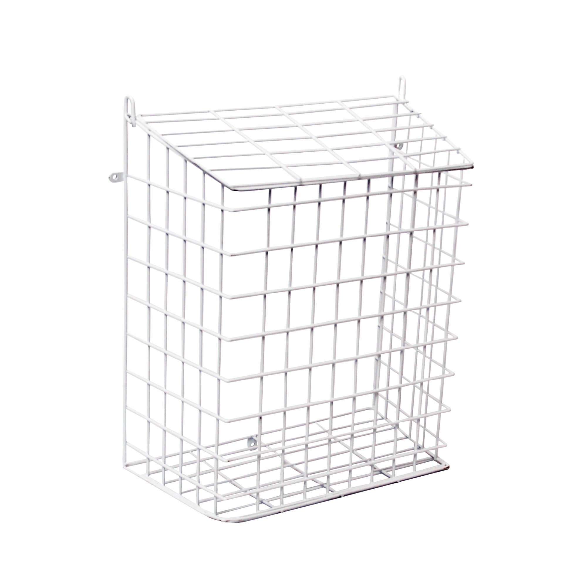 The House Nameplate Company White Brass Letter cage (H)350mm (W)300mm