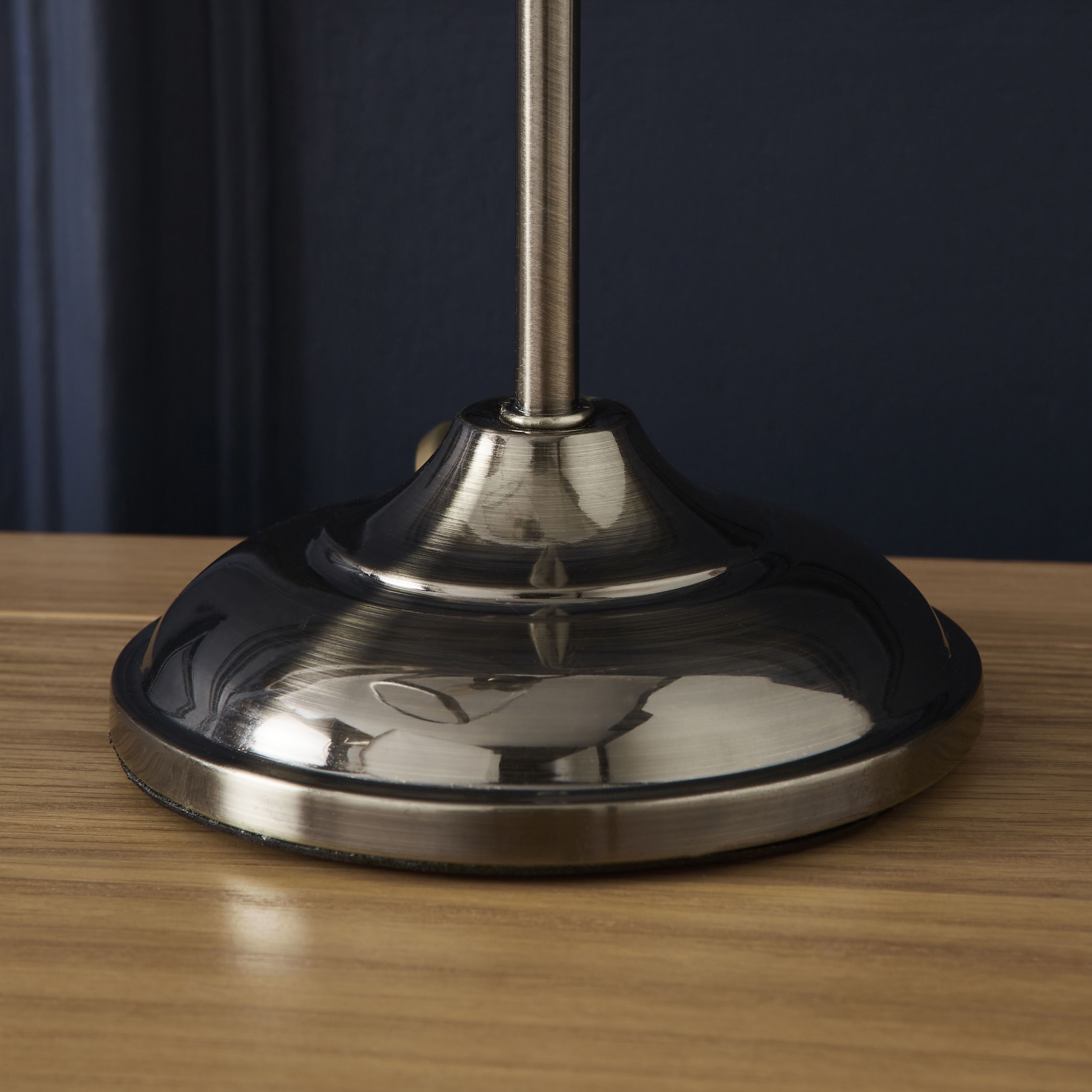 The Lighting Edit Catio Brushed antique brass Antique brass effect Table lamp