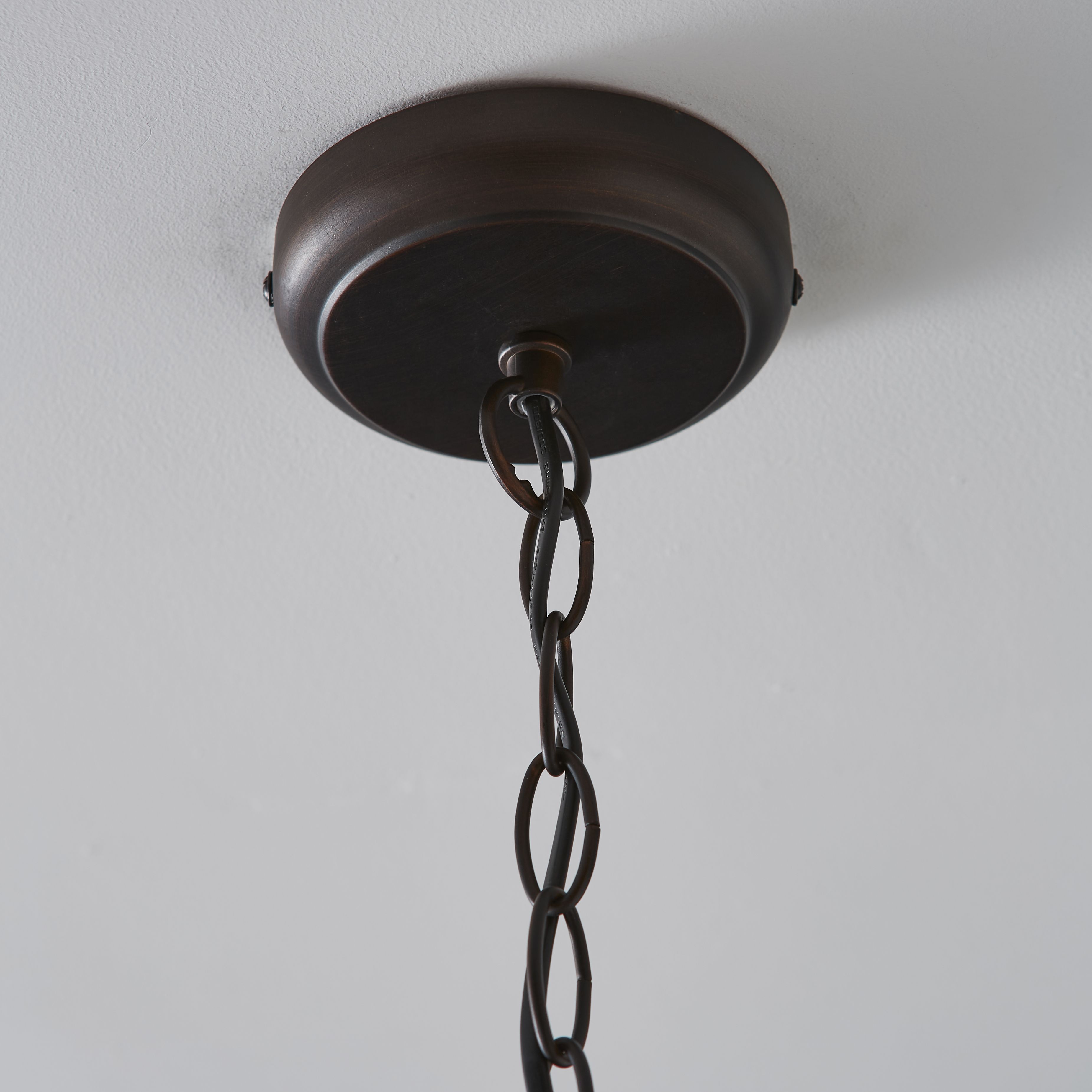 The Lighting Edit Mia Matt bronze effect 6 Lamp LED Pendant ceiling light, (Dia)540mm