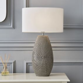 B&q bedside table store lamps