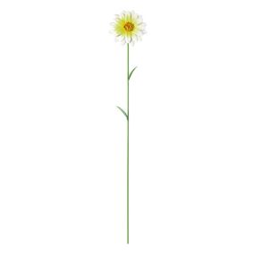 The Outdoor Living Company Pink/White Gerbera Garden stake (L)0.64m (W)10mm