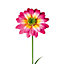 The Outdoor Living Company Pink/White Gerbera Garden stake (L)640mm