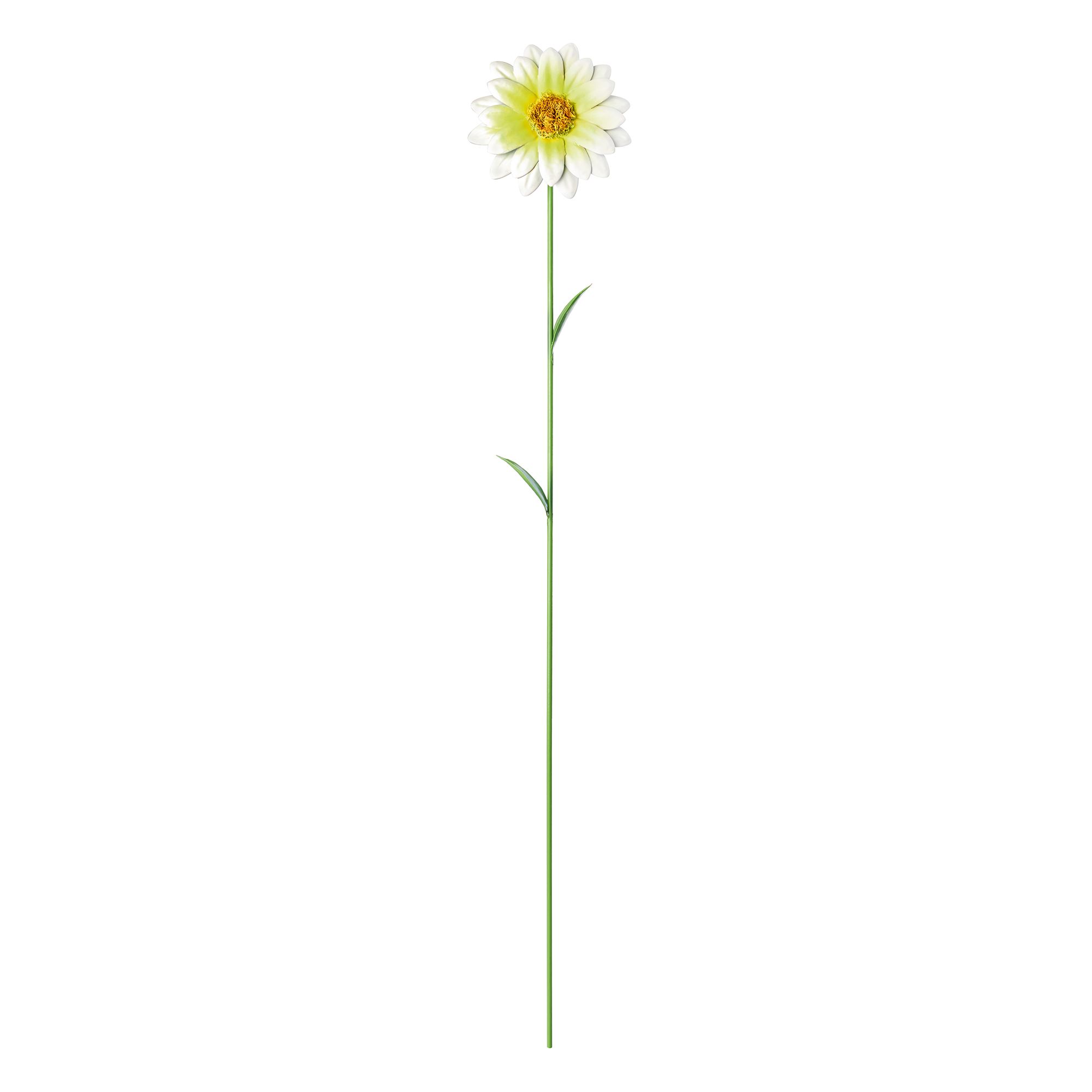 The Outdoor Living Company Pink/White Gerbera Metal Garden stake (L)0.64m (W)10mm