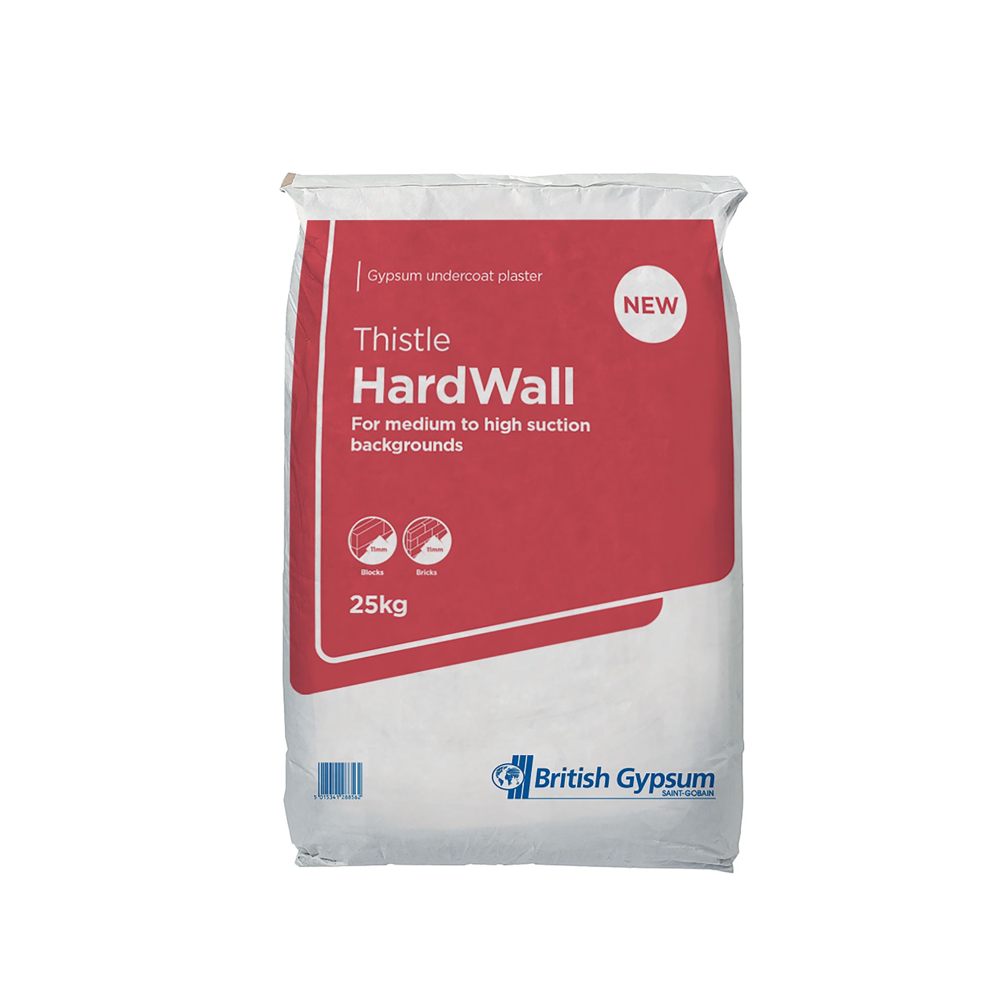 Thistle Hardwall Plaster 25000g Bag