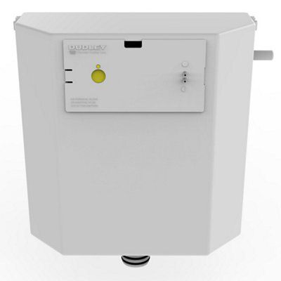 Thomas Dudley White Concealed Cistern (H)400mm (W)16cm (D)40cm