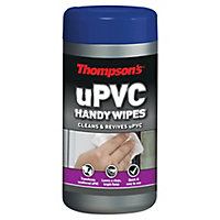Thompsons uPVC Handy Unscented Wipes, Pack of