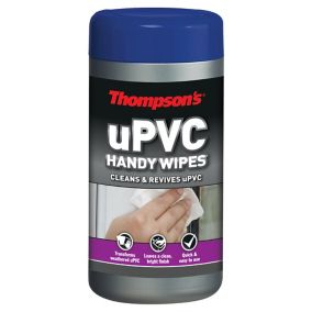 Thompsons uPVC Handy Unscented Wipes, Pack of