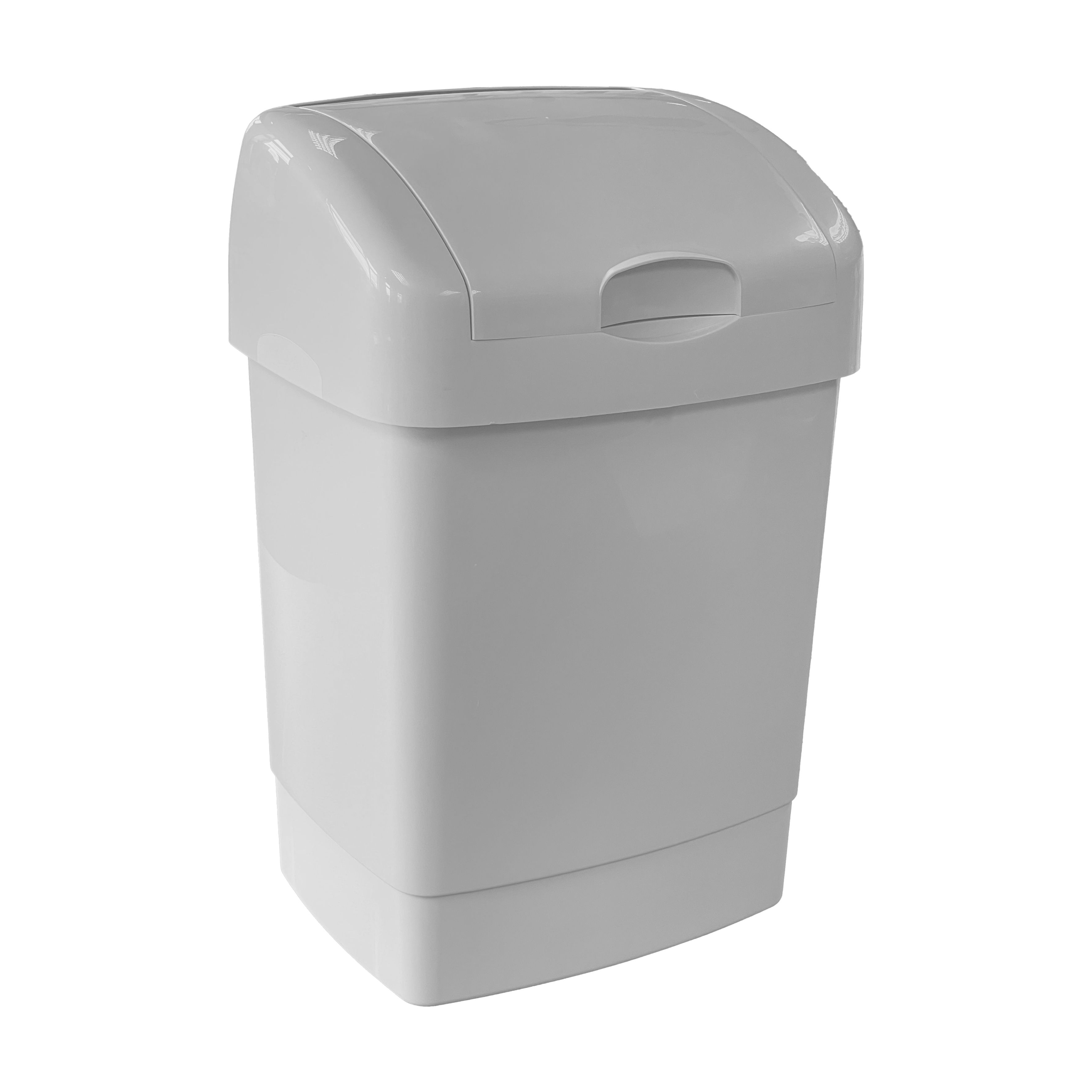 Thumbs Up Tall Grey Bin - 40L Freestanding