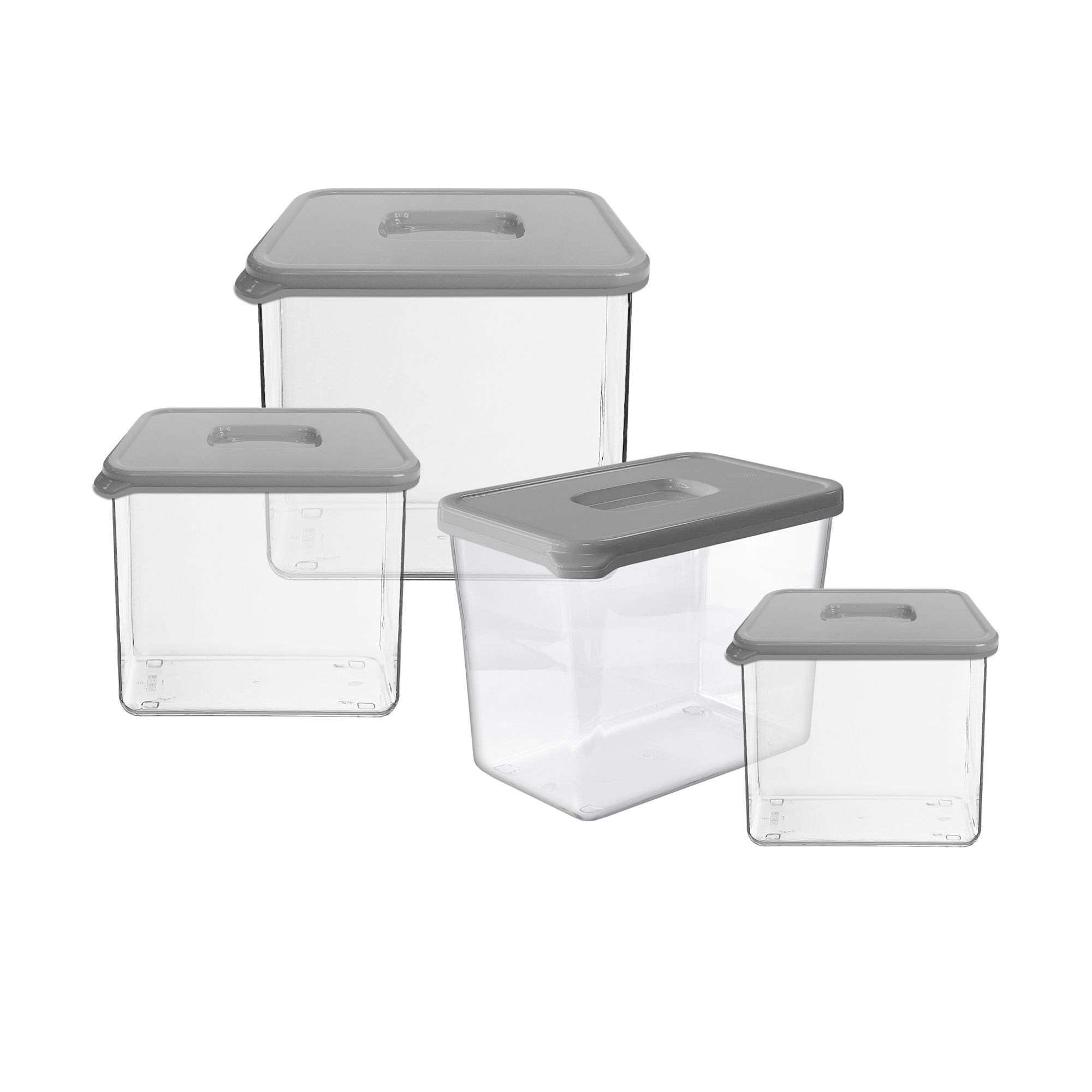 Thumbs Up Transparent Food storage set, Set of 4