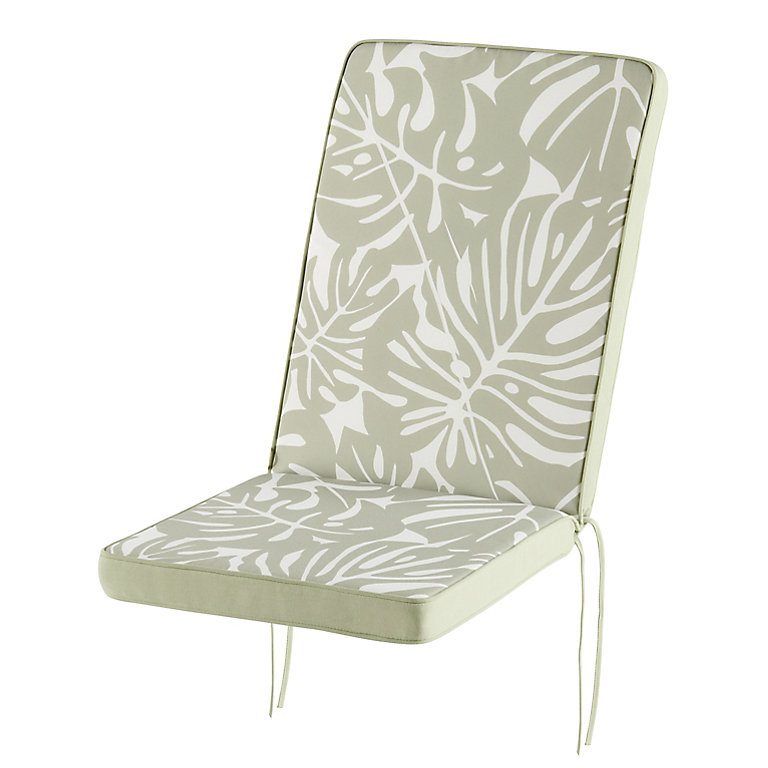 Tiga Fl Kaki Green Tea Leaf High, How To Make Seat Cushions For Outdoor Furniture