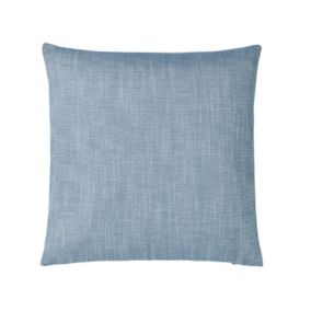 Tiga Plain Blue green Cushion (L)45cm x (W)45cm