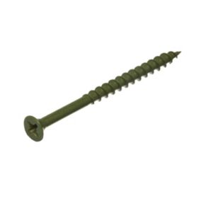 Timbadeck PZ Double-countersunk Carbon steel Decking Multipurpose screw (Dia)4.5mm (L)65mm, Pack of 1300