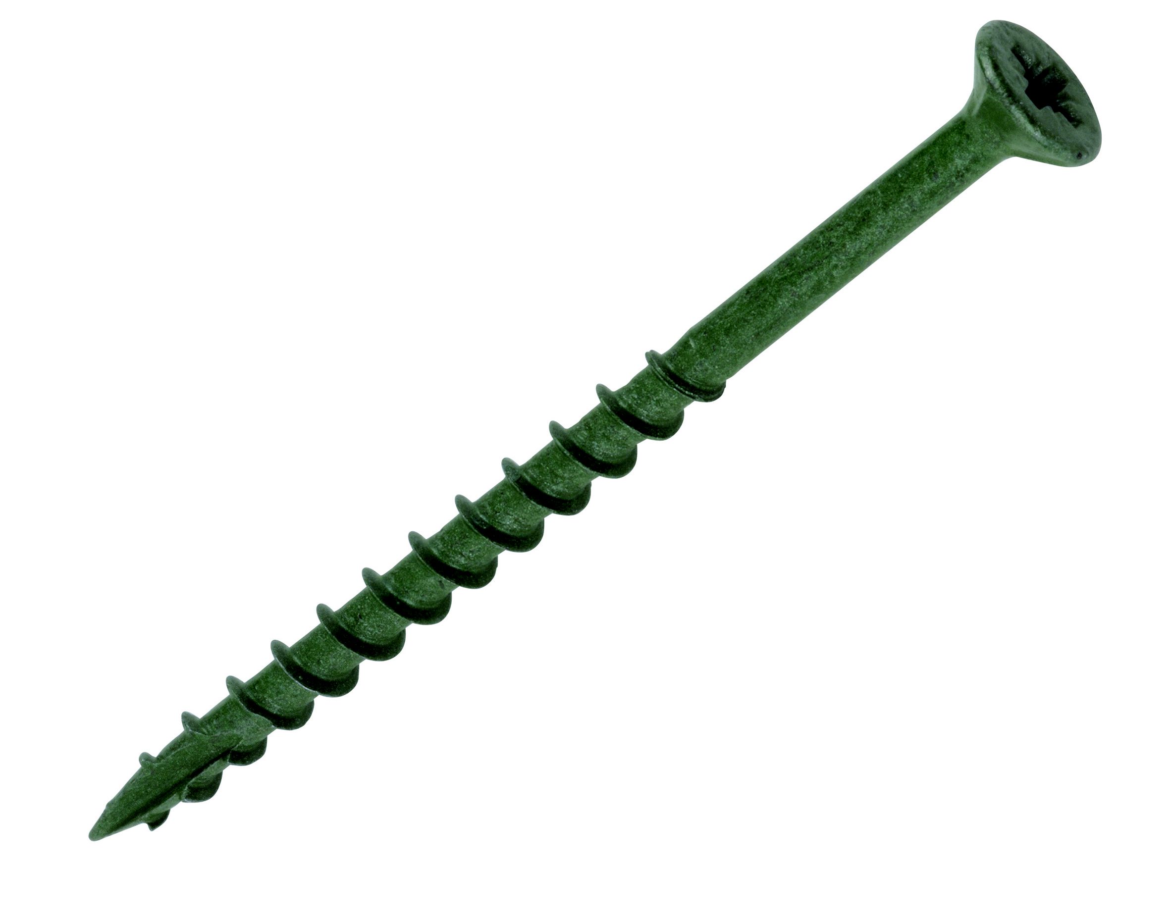 Timbadeck PZ Double-countersunk Carbon steel Decking Screw (Dia)4.5mm (L)65mm, Pack of 100