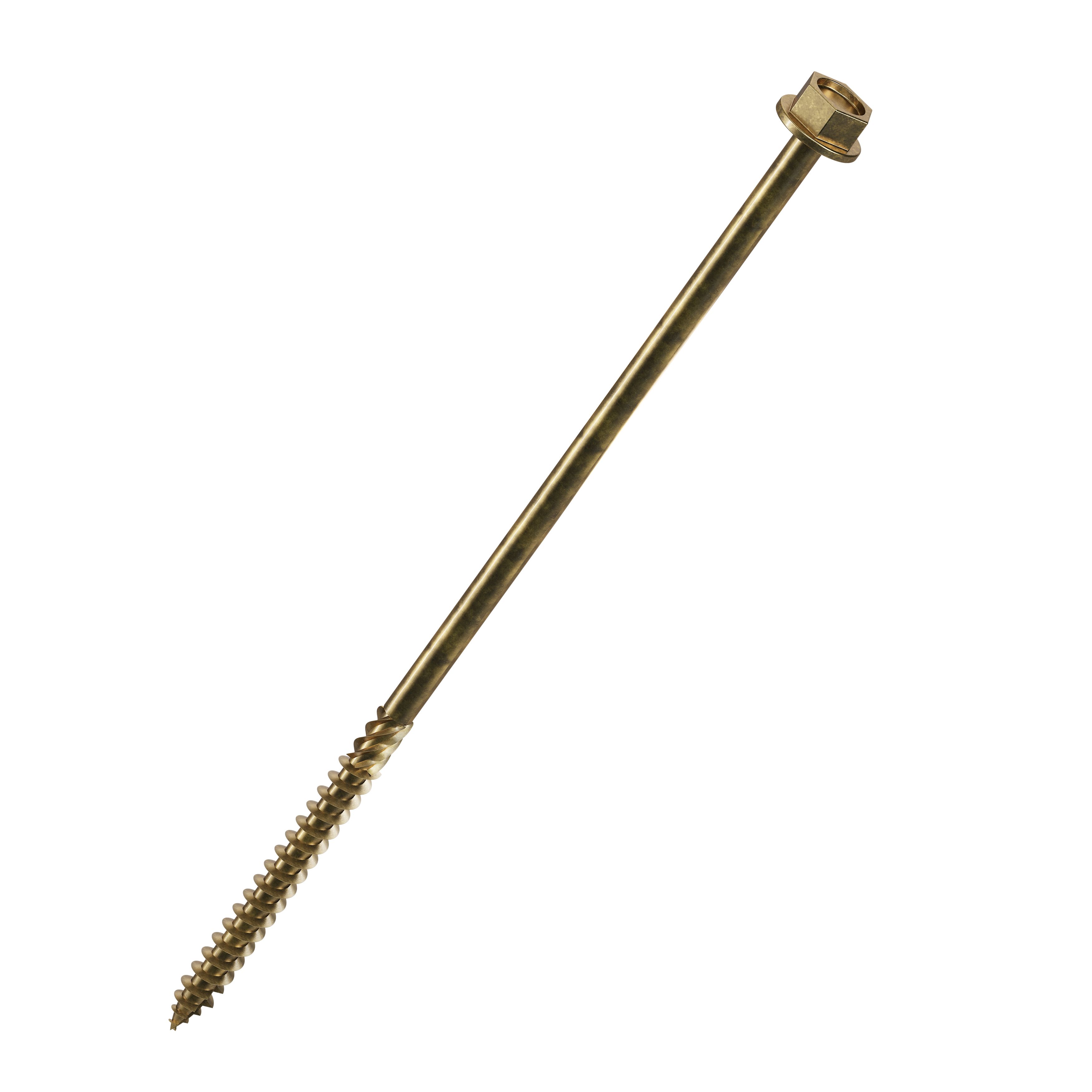 TimbaScrew Hex Steel Screw (Dia)6.7mm (L)150mm, Pack of 50