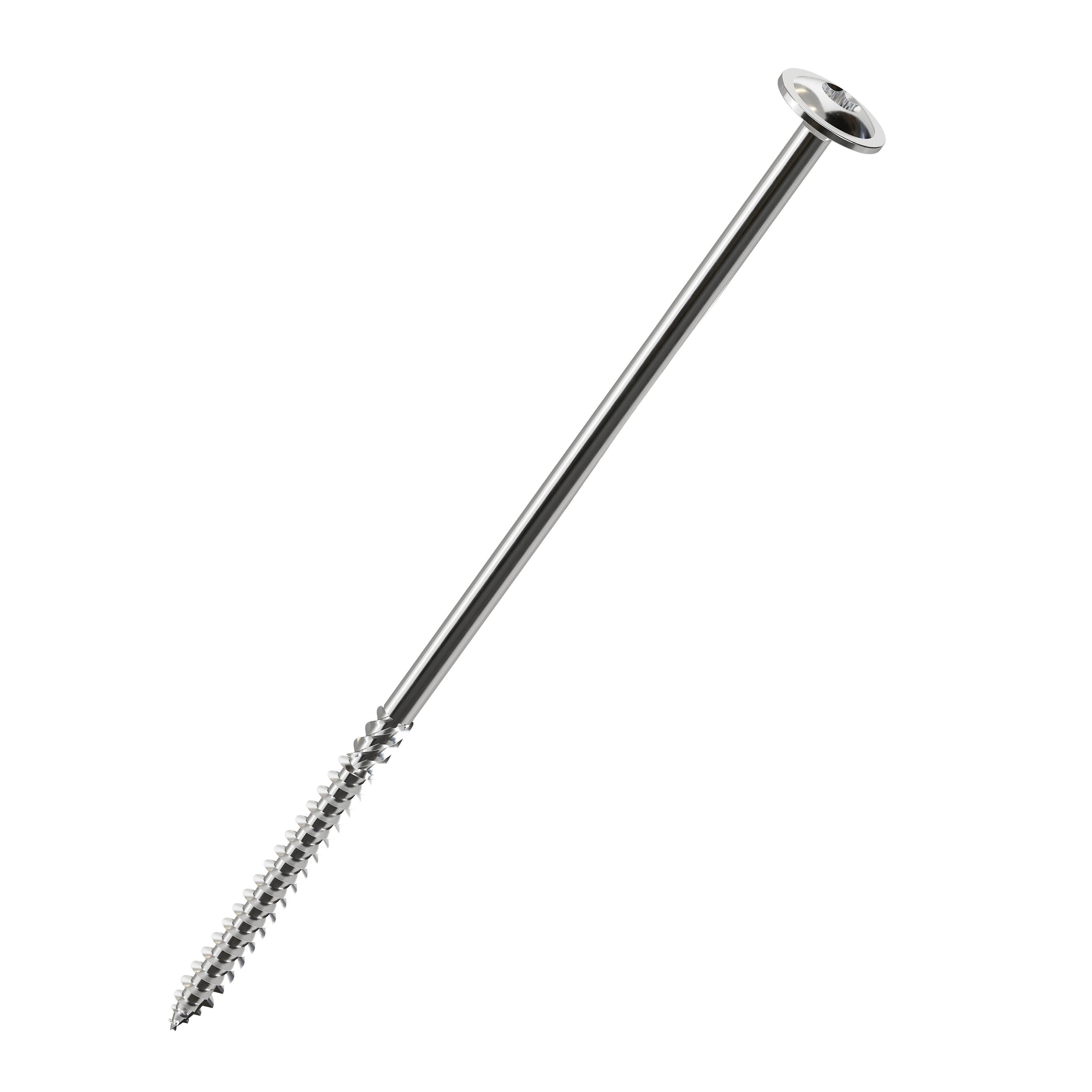 TimbaScrew Screw (Dia)6.7mm (L)100mm, Pack of 50